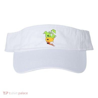 Cum Map Canada Usa And Mexico Visor