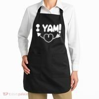 Cute Matching Couples I Yam Apron thumb 2
