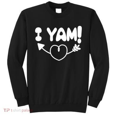 Cute Matching Couples I Yam Sweatshirt