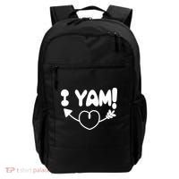 Cute Matching Couples I Yam Backpack thumb 0