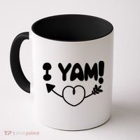 Cute Matching Couples I Yam Coffee Mug thumb 0