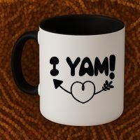 Cute Matching Couples I Yam Coffee Mug thumb 2
