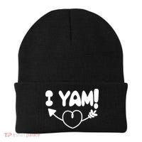 Cute Matching Couples I Yam Beanie thumb 0