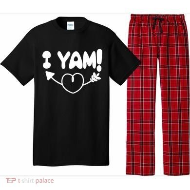 Cute Matching Couples I Yam Pajama Set