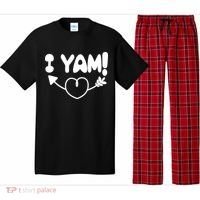 Cute Matching Couples I Yam Pajama Set thumb 0