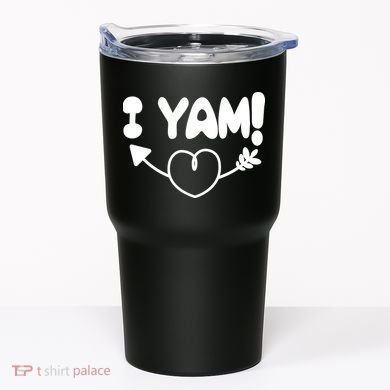 Cute Matching Couples I Yam Tumbler