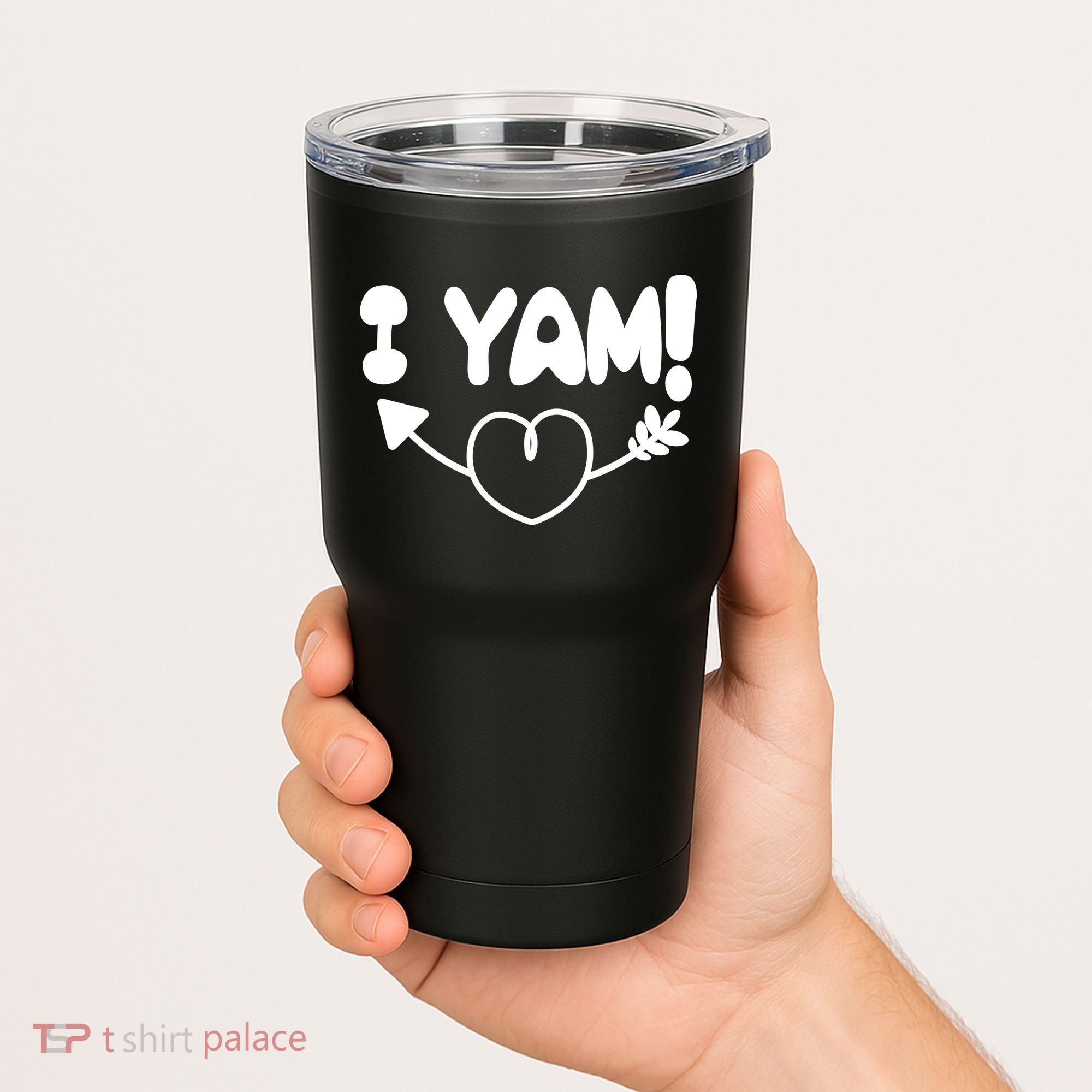 Cute Matching Couples I Yam Tumbler