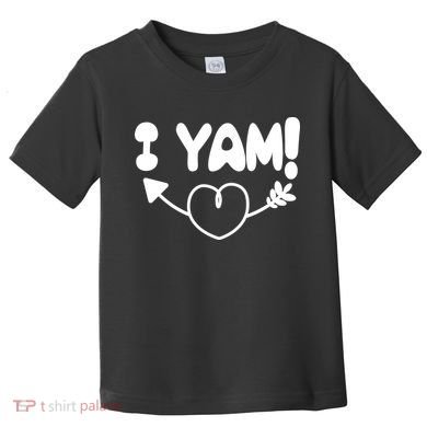 Cute Matching Couples I Yam Toddler T-Shirt