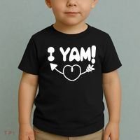 Cute Matching Couples I Yam Toddler T-Shirt thumb 2
