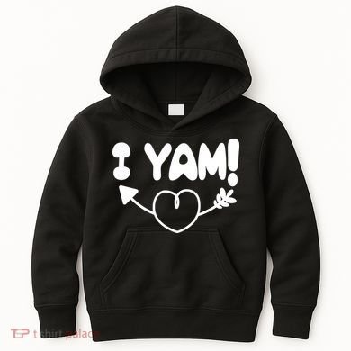 Cute Matching Couples I Yam Kids Hoodie