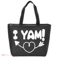 Cute Matching Couples I Yam Tote Bag thumb 0