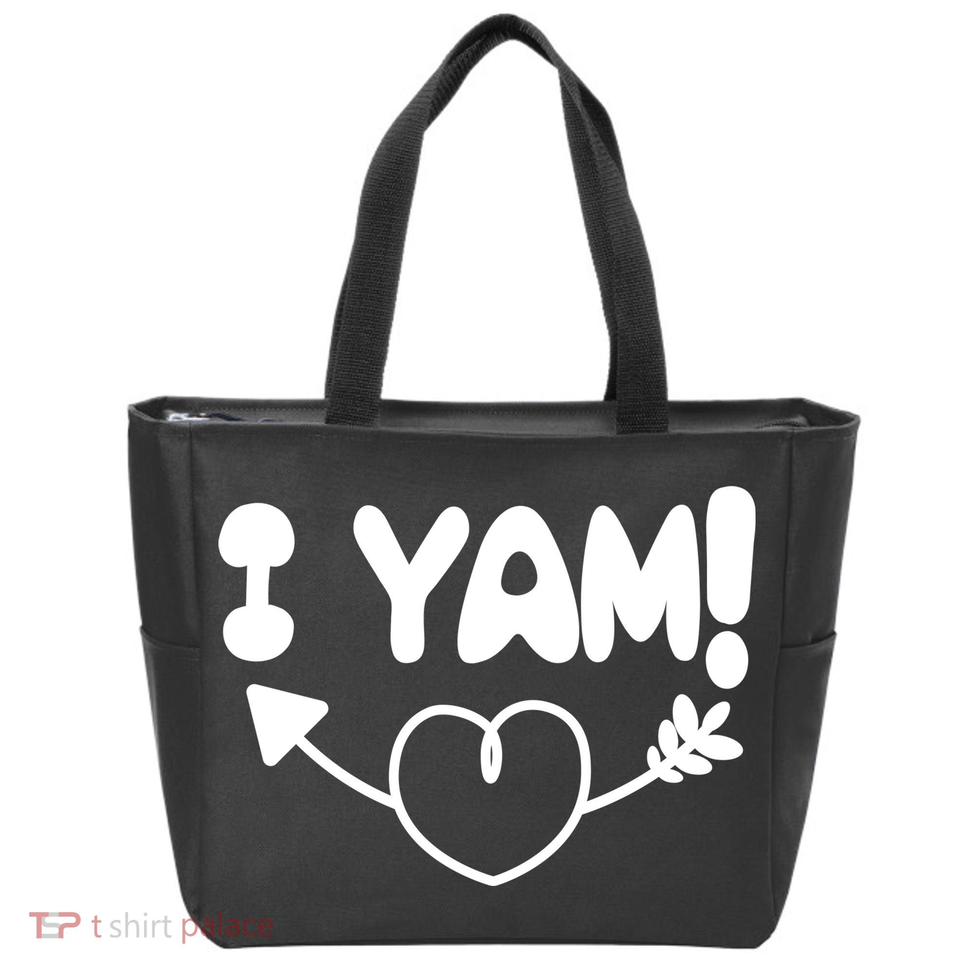 Cute Matching Couples I Yam Tote Bag