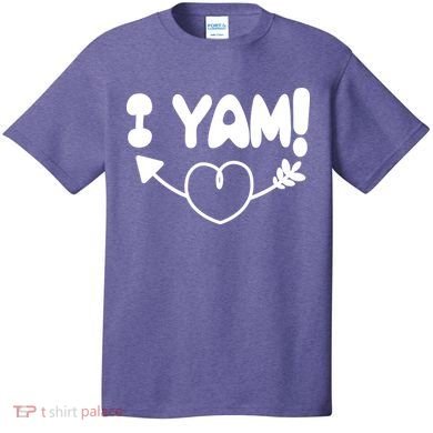 Cute Matching Couples I Yam T-Shirt