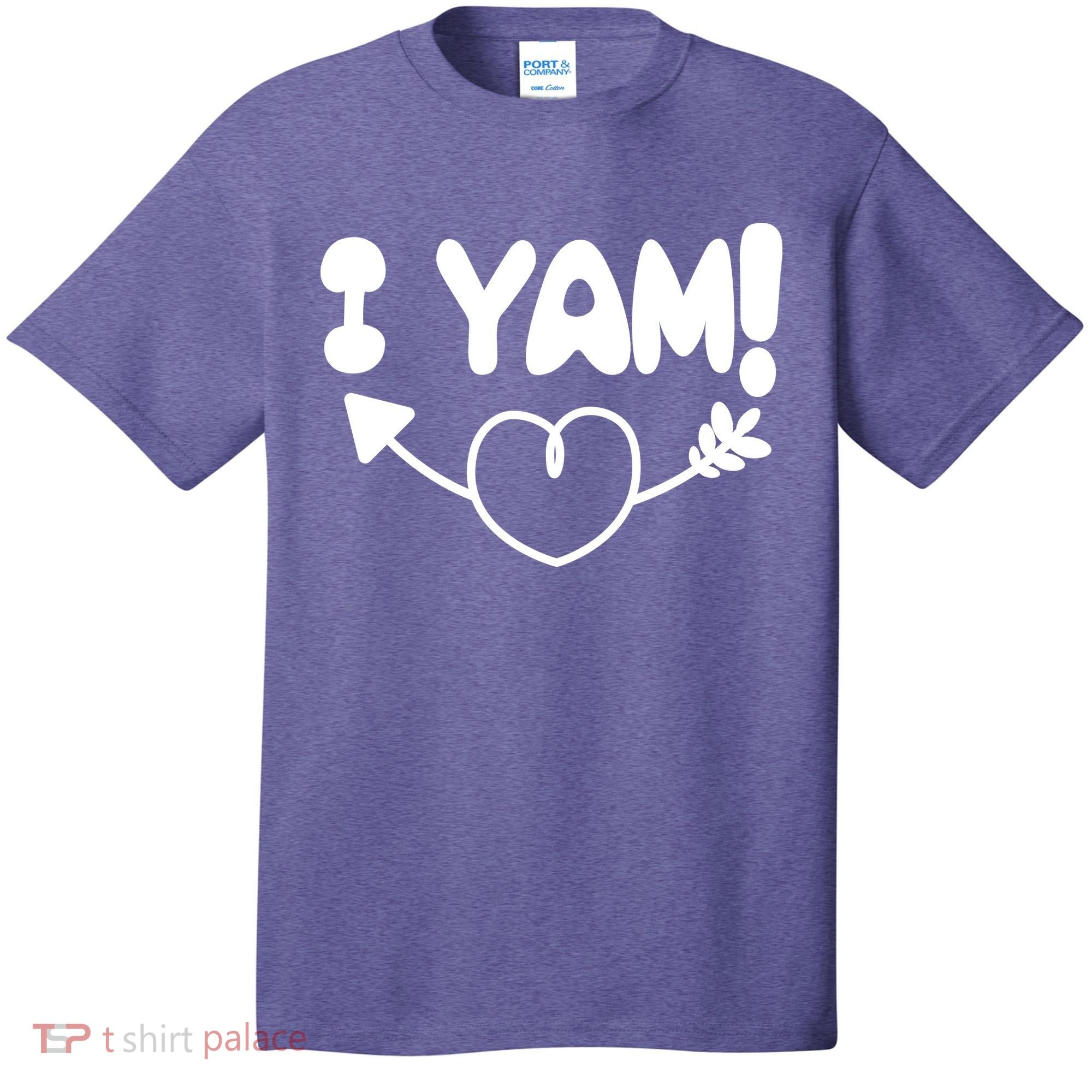 Cute Matching Couples I Yam T-Shirt