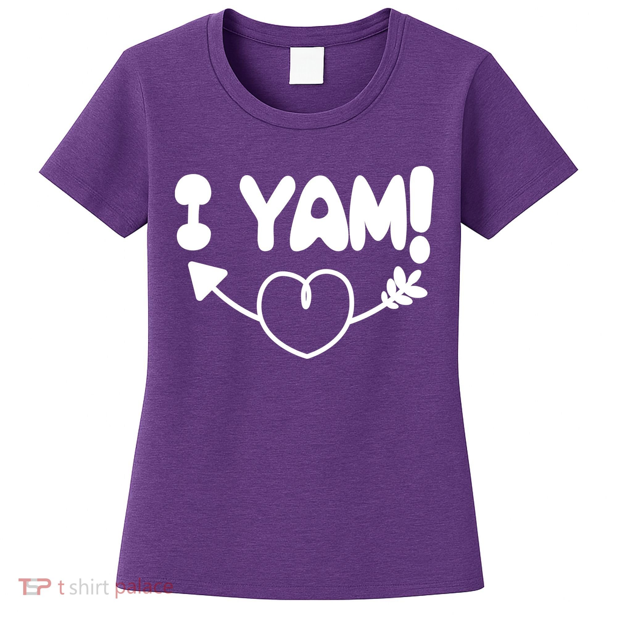 Cute Matching Couples I Yam Women's T-Shirt