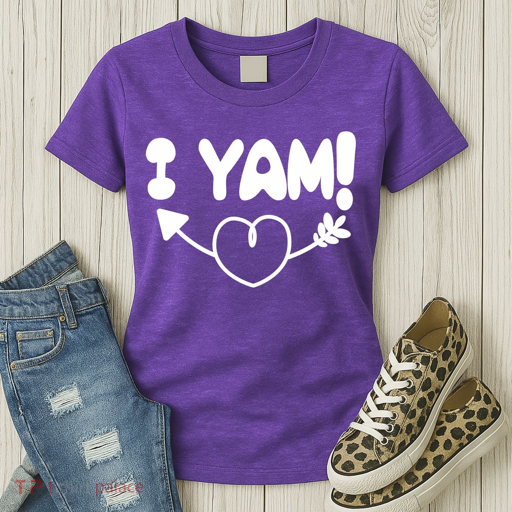 Cute Matching Couples I Yam Women's T-Shirt
