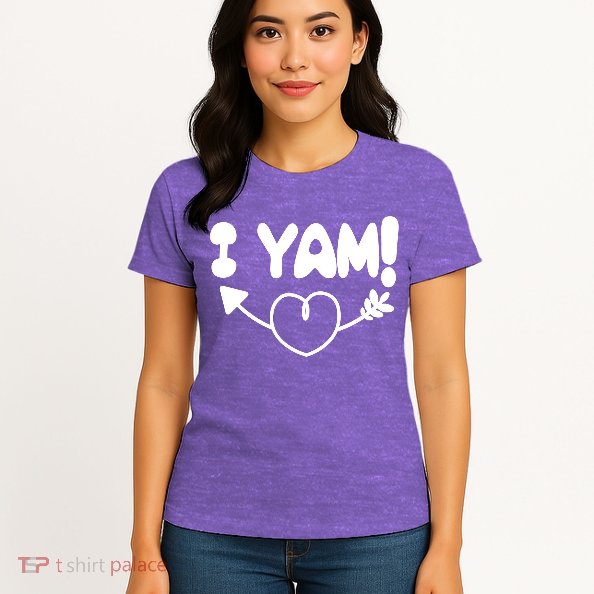 Cute Matching Couples I Yam Women's T-Shirt
