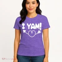 Cute Matching Couples I Yam Women's T-Shirt thumb 4