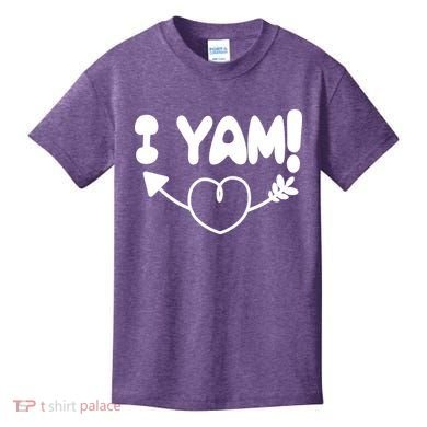 Cute Matching Couples I Yam Kids T-Shirt