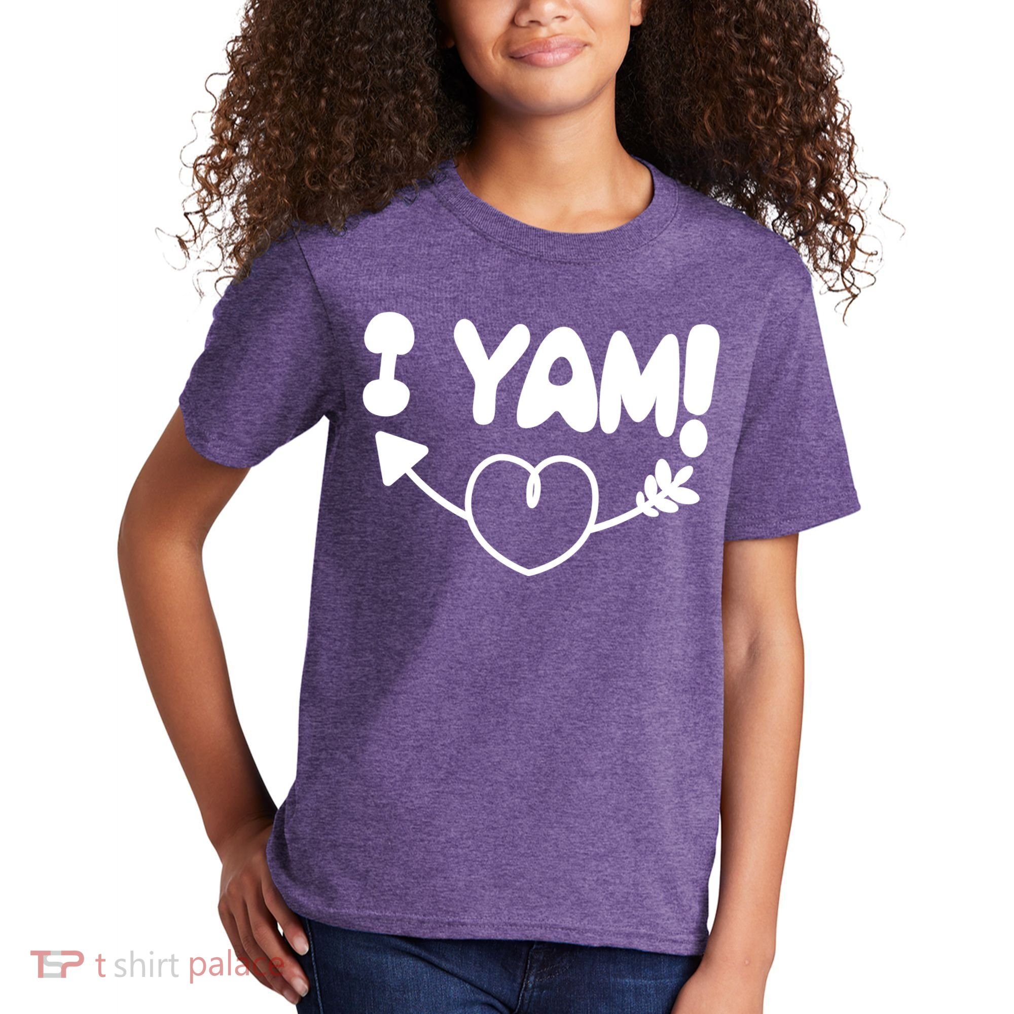 Cute Matching Couples I Yam Kids T-Shirt