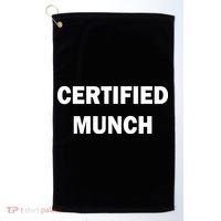 Certified Munch Golf Towel thumb 0