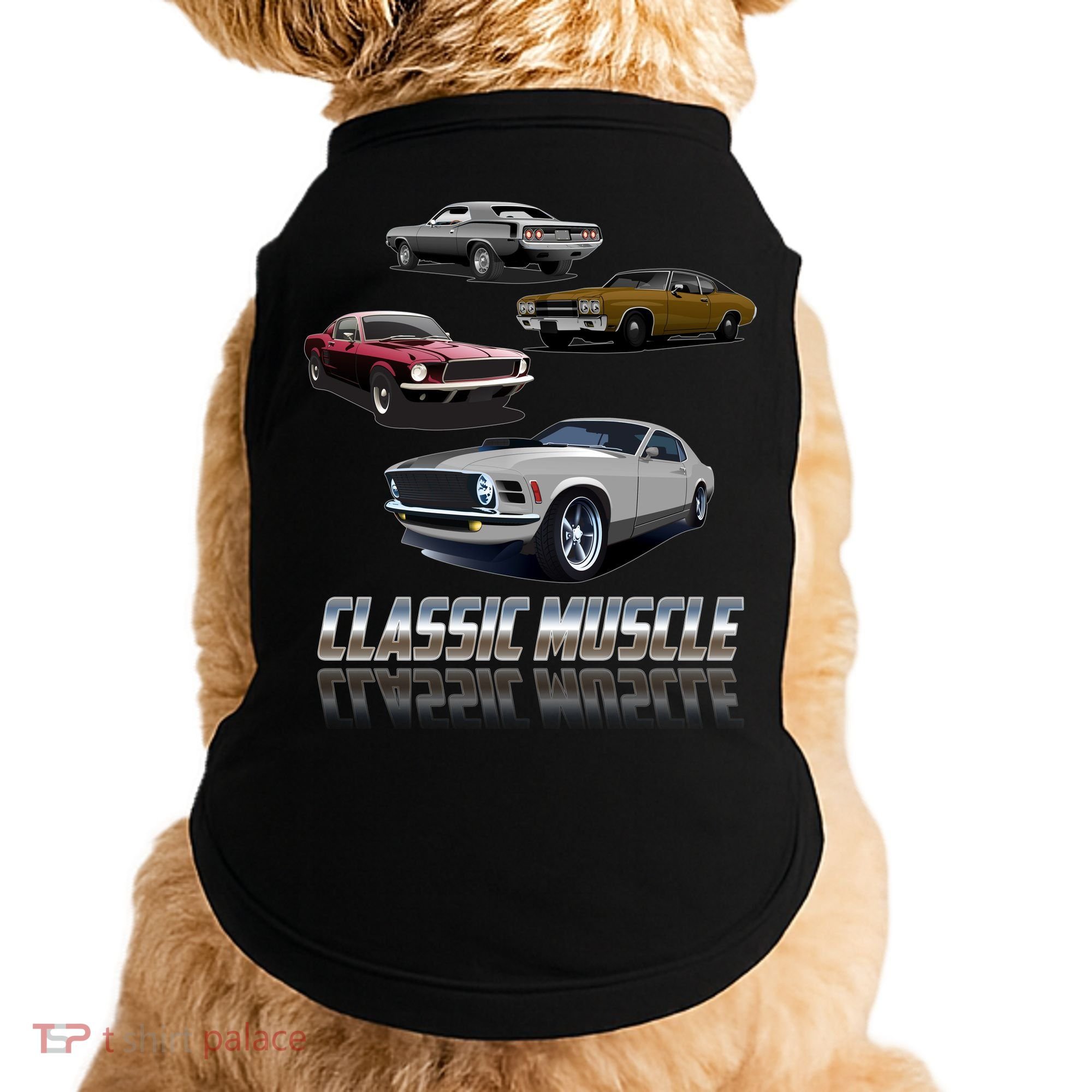 Classic Muscle Classic Sports Cars Doggie Tank