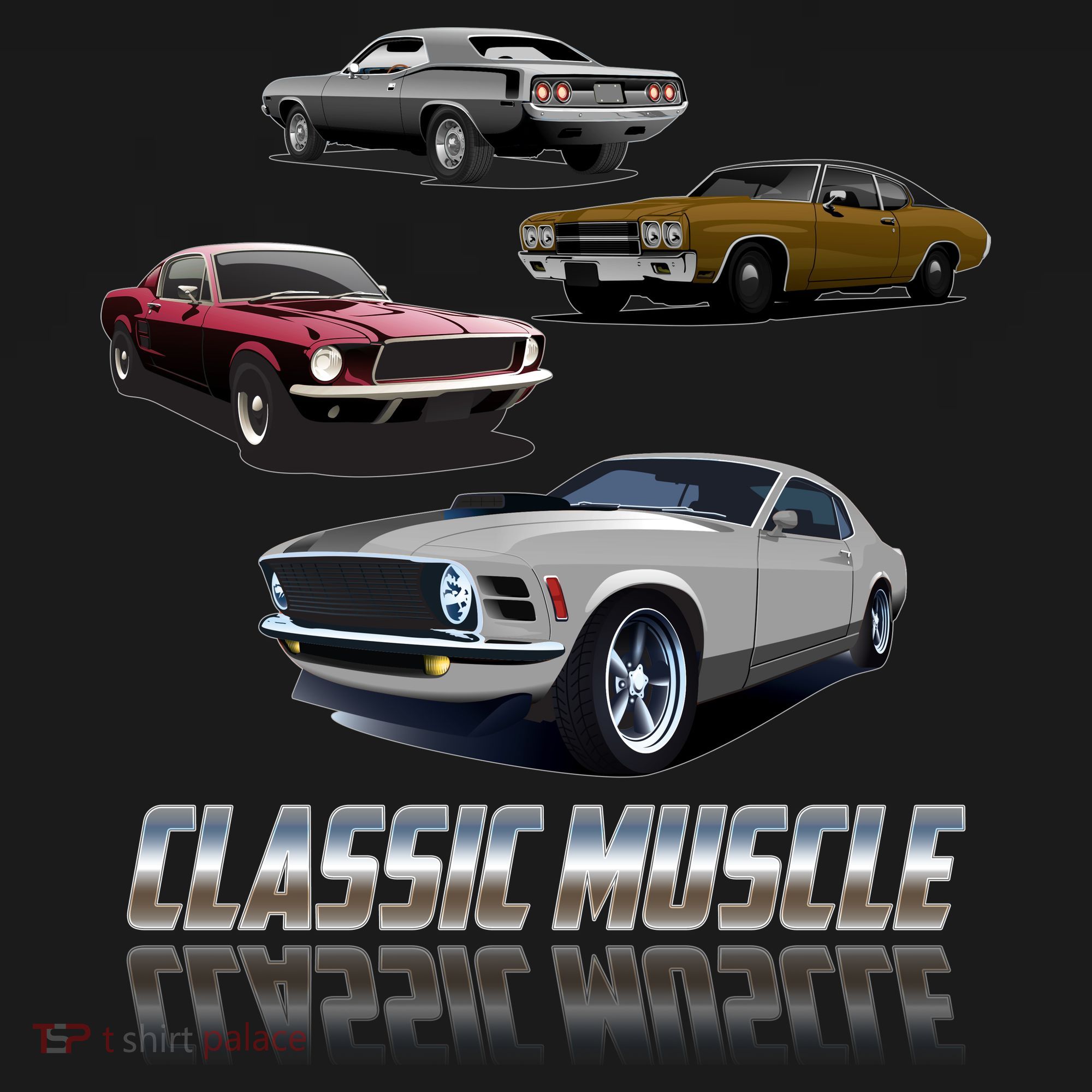 Classic Muscle Classic Sports Cars Doggie Tank
