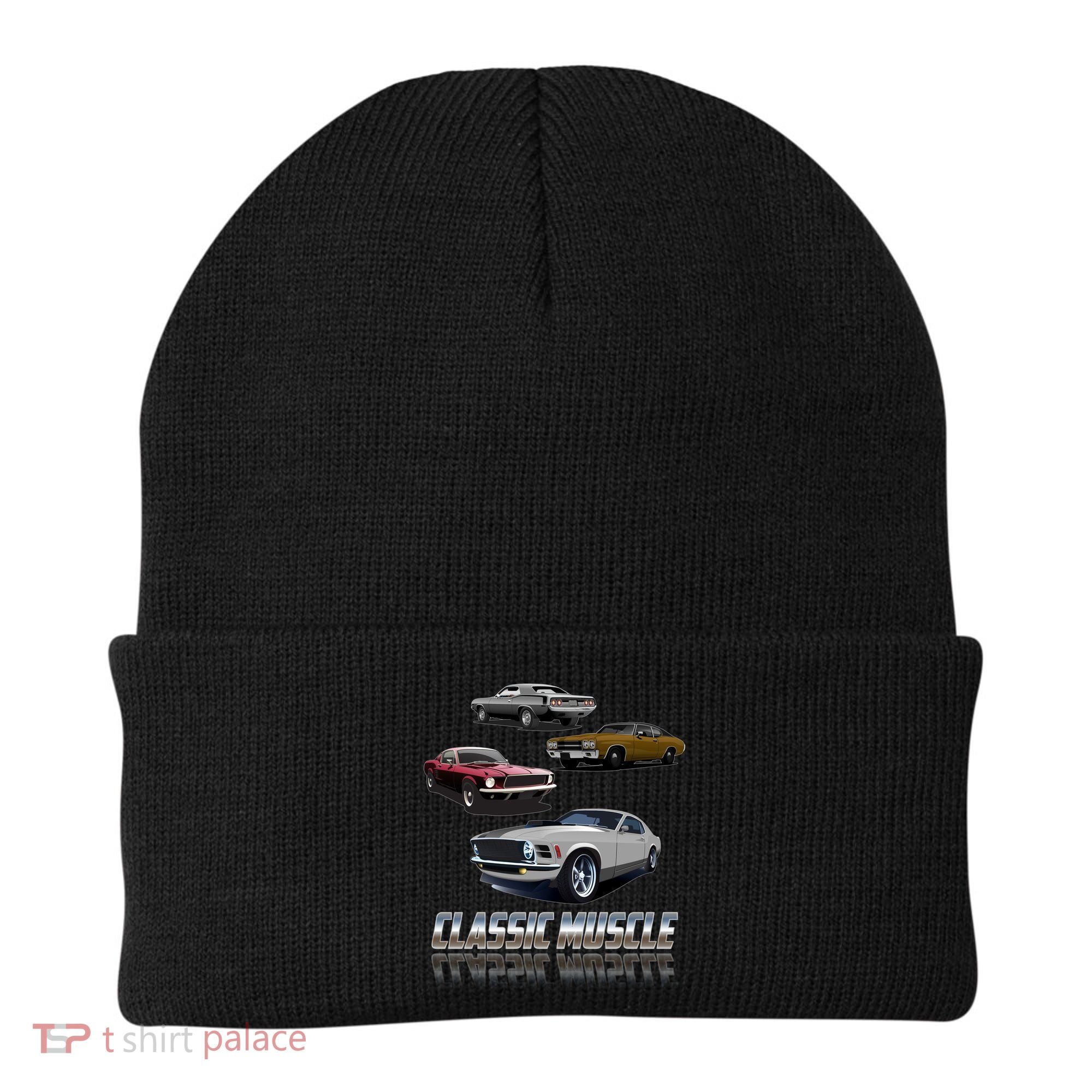 Classic Muscle Classic Sports Cars Beanie