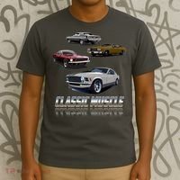Classic Muscle Classic Sports Cars T-Shirt thumb 3