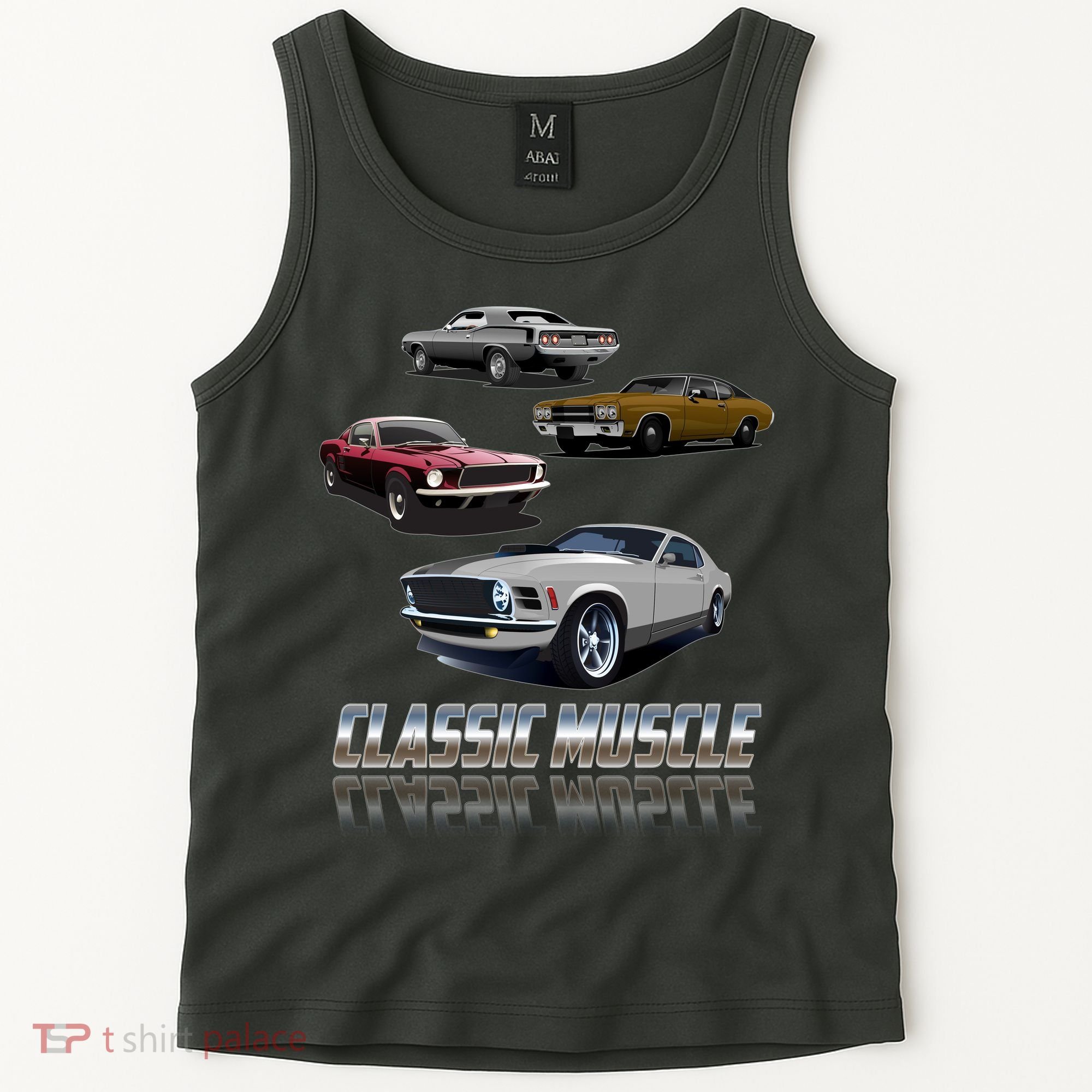Classic Muscle Classic Sports Cars Tank Top