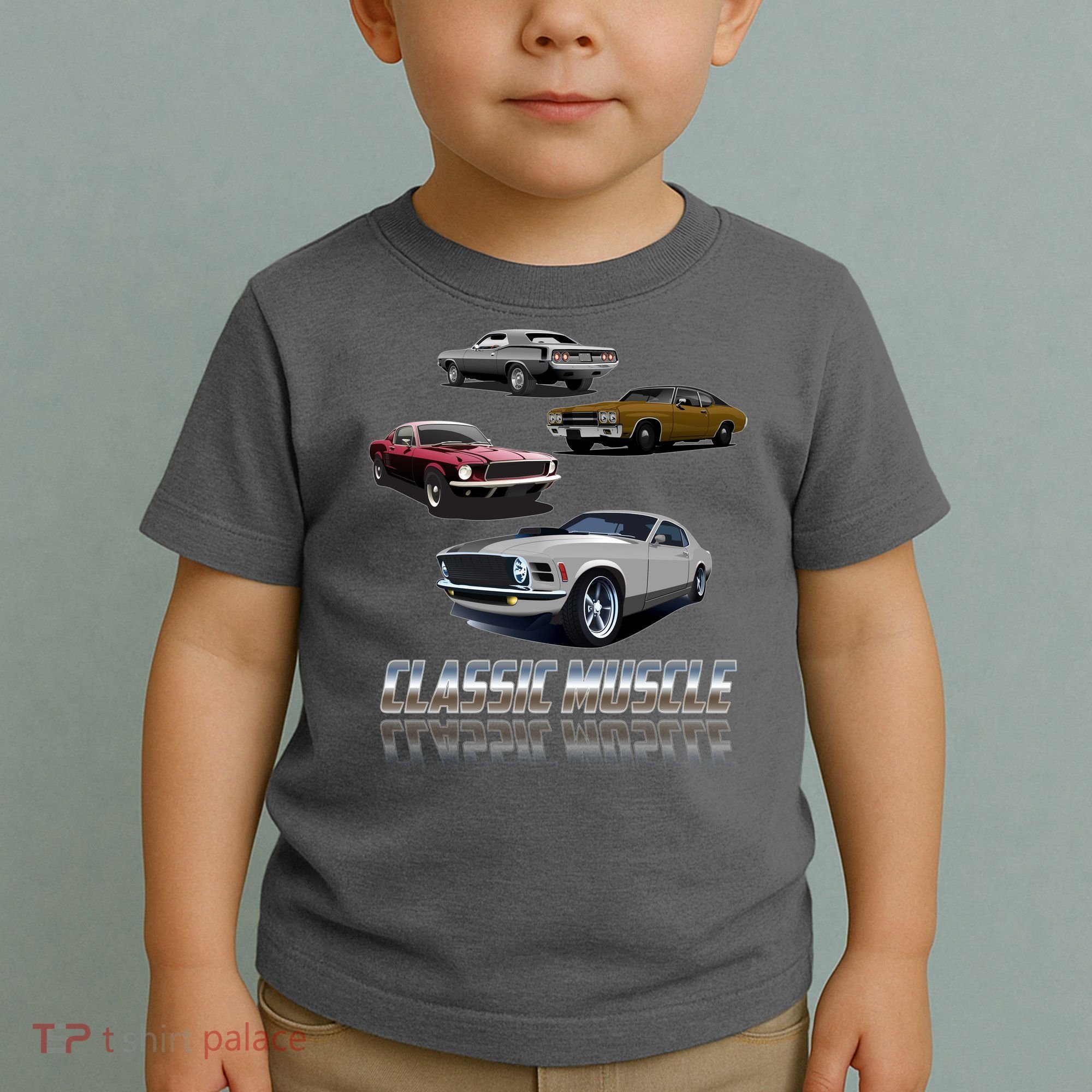Classic Muscle Classic Sports Cars Toddler T-Shirt
