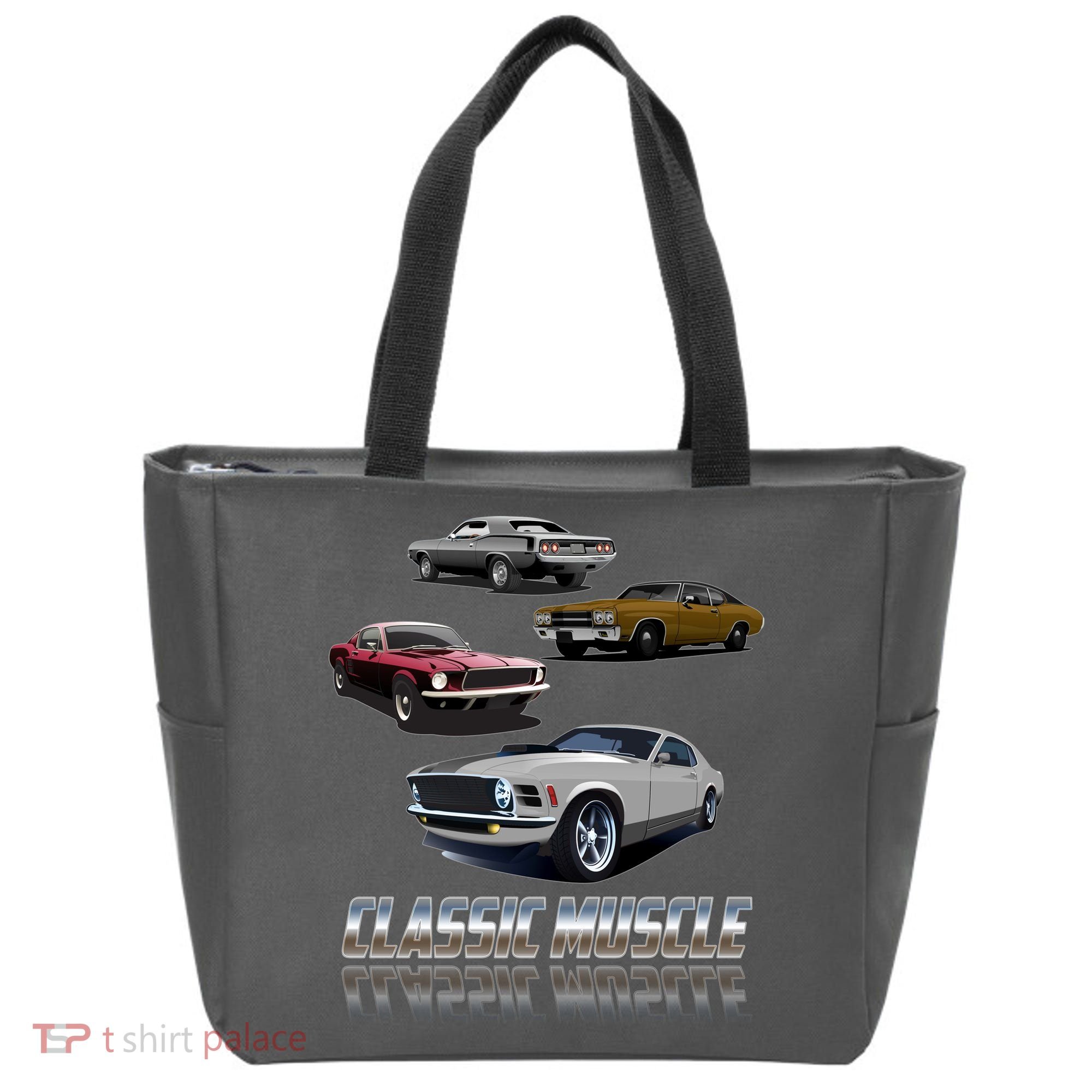 Classic Muscle Classic Sports Cars Tote Bag