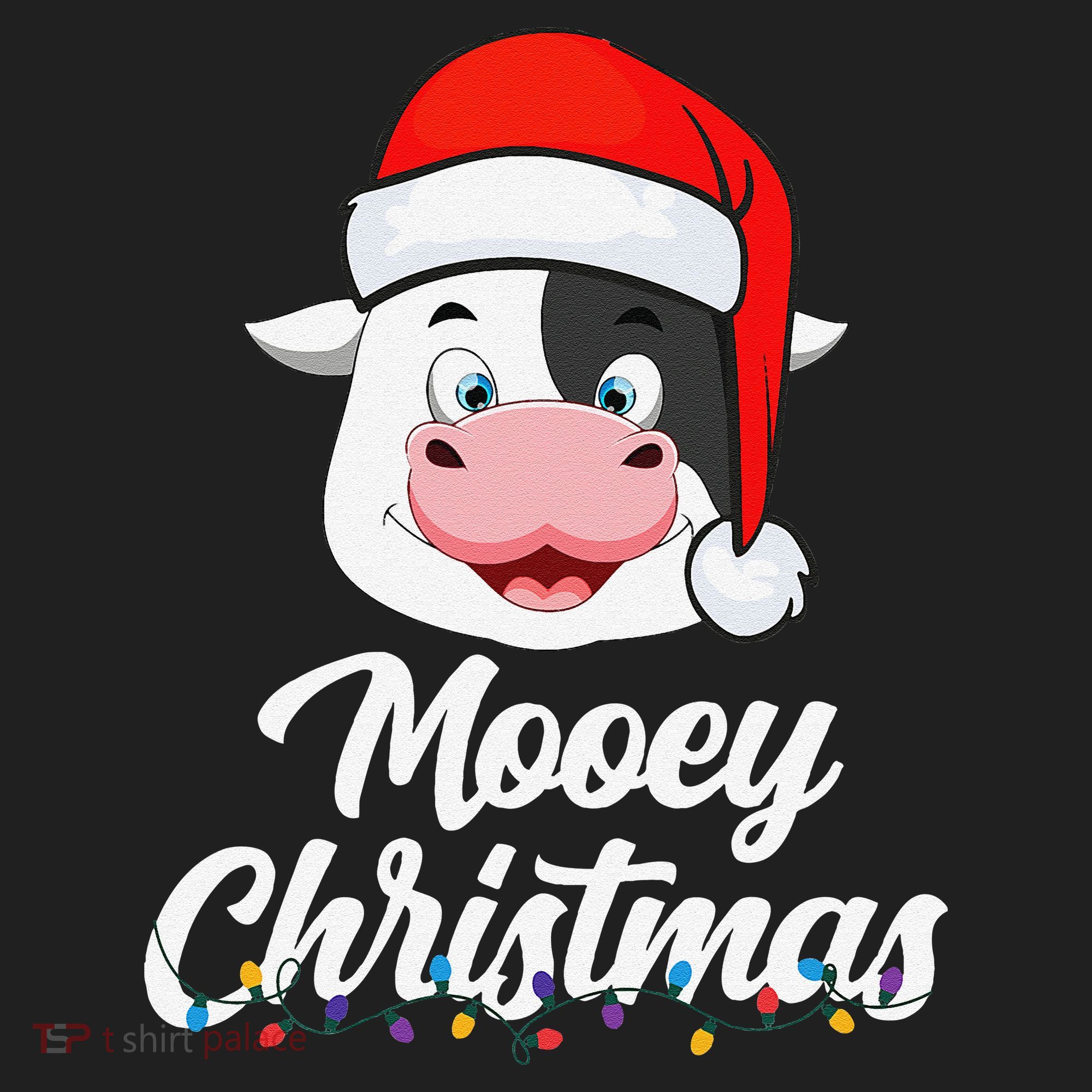 Cow Mooey Christmas Santa For Cow Lovers Women's Sweatshirt