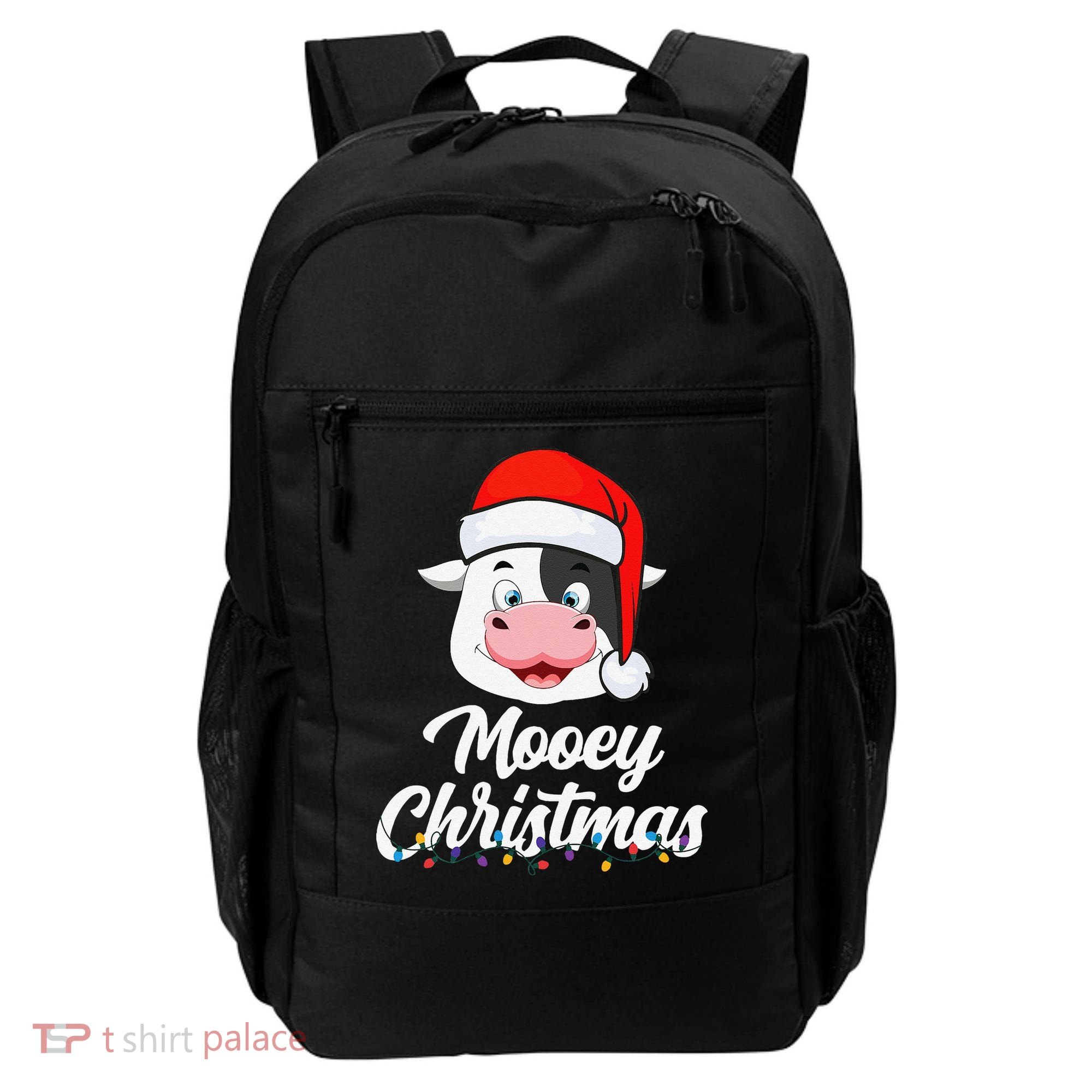 Cow Mooey Christmas Santa For Cow Lovers Backpack