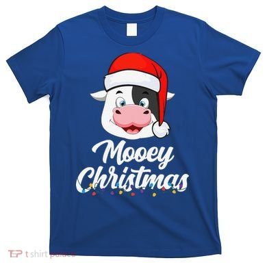 Cow Mooey Christmas Santa For Cow Lovers T-Shirt
