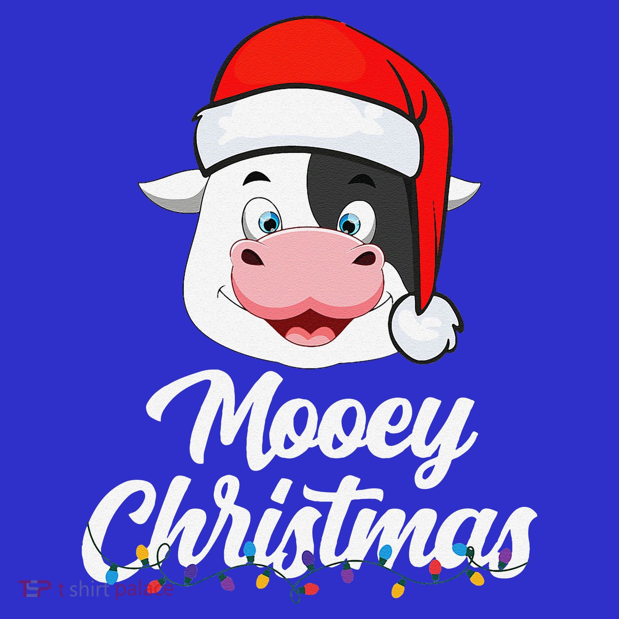 Cow Mooey Christmas Santa For Cow Lovers Women's Tank Top