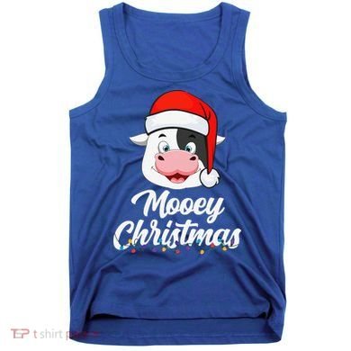 Cow Mooey Christmas Santa For Cow Lovers Tank Top