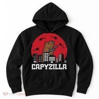 Capybara Monster Capyzilla Funny Capy Rodent Women Hoodie thumb 0