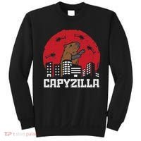 Capybara Monster Capyzilla Funny Capy Rodent Women Sweatshirt thumb 0
