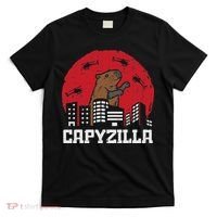 Capybara Monster Capyzilla Funny Capy Rodent Women T-Shirt thumb 0