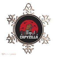 Capybara Monster Capyzilla Funny Capy Rodent Women Ornament thumb 0