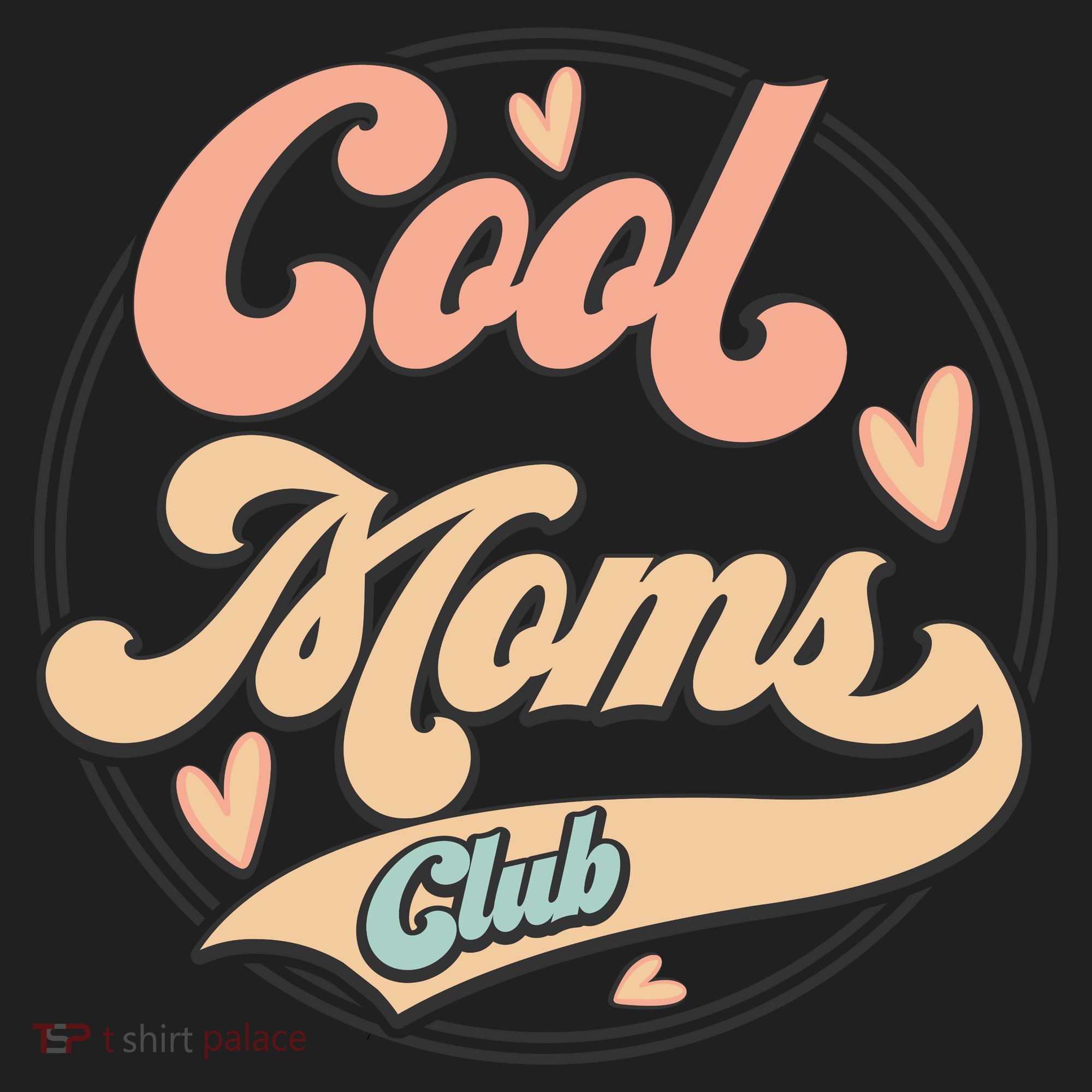 Cool Moms Club Golf Towel