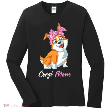 Corgi Mom Women's Long Sleeve Shirt