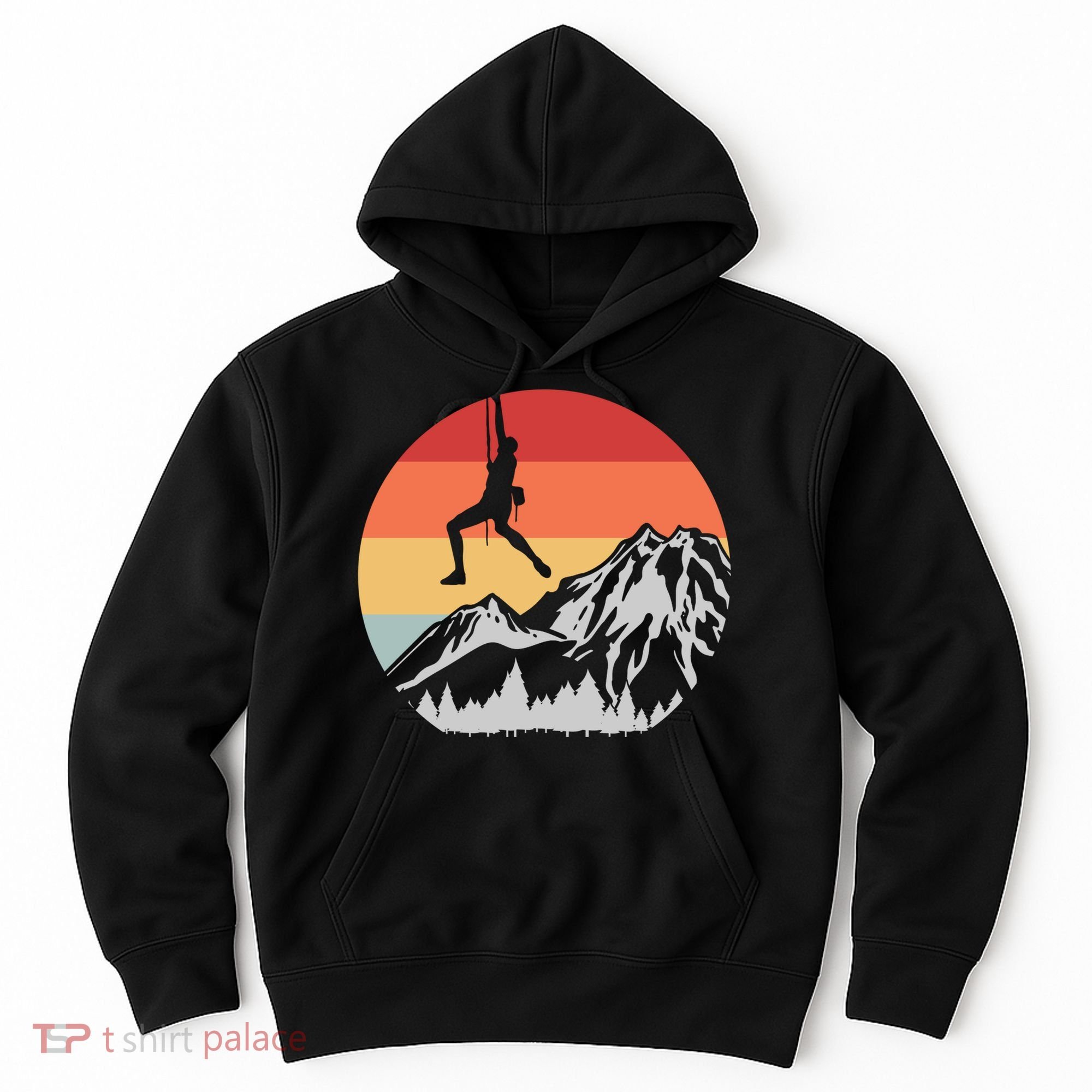 Climbing Mountain Climber Hiking Climb Funny Gift Hoodie