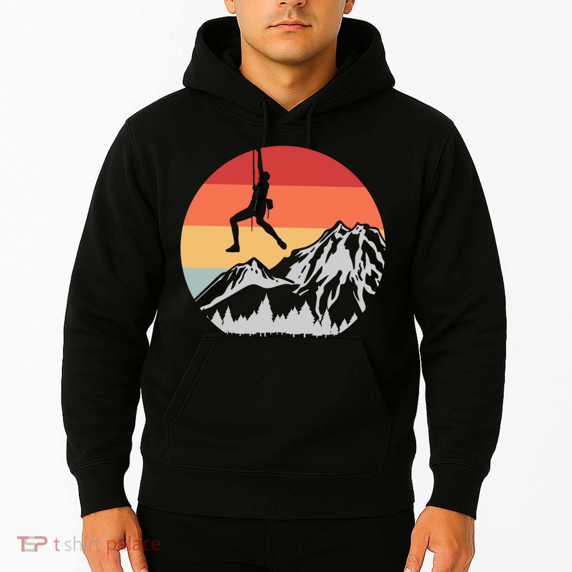 Climbing Mountain Climber Hiking Climb Funny Gift Hoodie