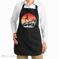 Climbing Mountain Climber Hiking Climb Funny Gift Apron thumb 2