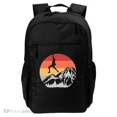 Climbing Mountain Climber Hiking Climb Funny Gift Backpack