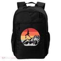 Climbing Mountain Climber Hiking Climb Funny Gift Backpack thumb 0