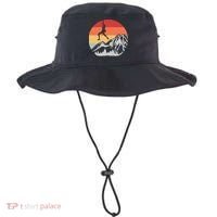 Climbing Mountain Climber Hiking Climb Funny Gift Bucket Hat thumb 0