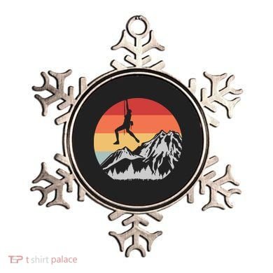 Climbing Mountain Climber Hiking Climb Funny Gift Ornament